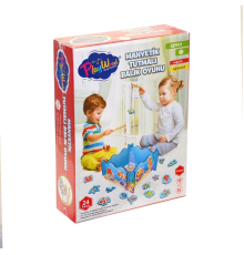 ONY-381 Onyıl, Ahşap, Manyetik Tutmalı Balık Oyunu