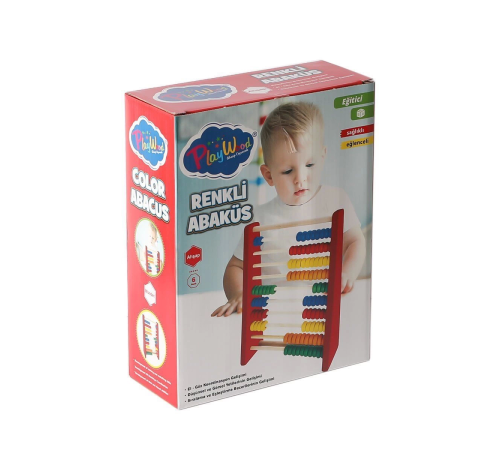 ONY-399 Ahşap Renkli Abaküs -Onyıl