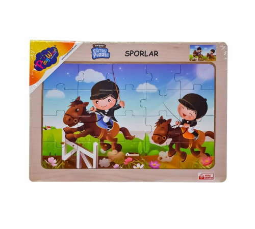ONY-85-86-87-88 Ahşap Eğitici Puzzle Sporlar -Onyıl ONY-85-86-87-88 Ahşap Eğitici Puzzle Sporlar -Onyıl
