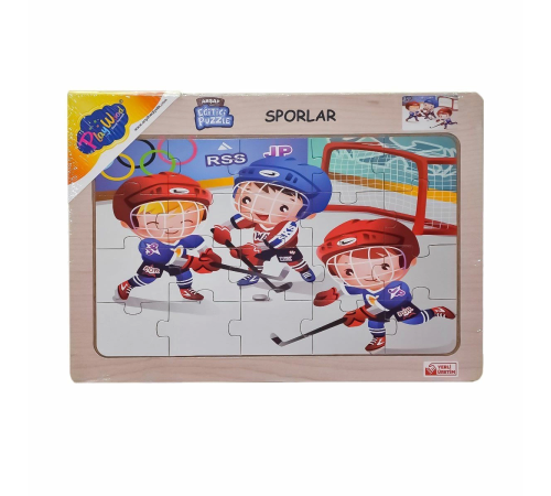 ONY-85-86-87-88 Ahşap Eğitici Puzzle Sporlar -Onyıl ONY-85-86-87-88 Ahşap Eğitici Puzzle Sporlar -Onyıl
