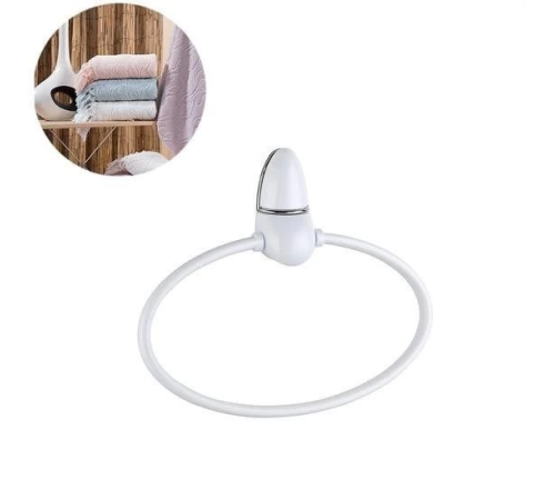 Oval Yuvarlak Halka Havluluk Dekoratif El Havlusu Tutacağı Askısı Oval Yuvarlak Halka Havluluk Dekoratif El Havlusu Tutacağı Askısı