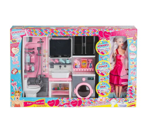 OYD-02393 Bebek ile Banyo Seti Oyun Zamanı
