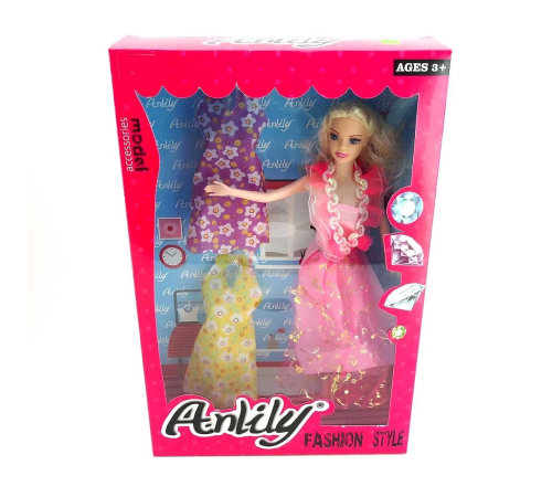 Oydaş Anlily Kutuda 2 Elbiseli Bebek 2252