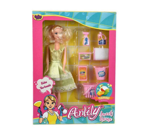 Oydaş Kutuda Anlily Temizlik Setli Bebek 2442