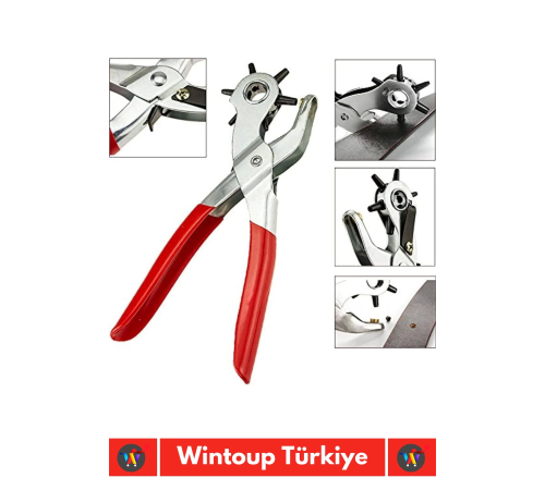 Özel Üretim Yüksek Kaliteli Delik Uç Açıcı Ayarlanabilir 6 Farklı Uçlu Metal Kemer Delme Pensesi Özel Üretim Yüksek Kaliteli Delik Uç Açıcı Ayarlanabilir 6 Farklı Uçlu Metal Kemer Delme Pensesi