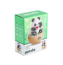 P1276 Panlos Panda 574 Parça Blok Seti -Vagon life
