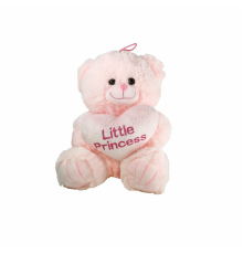 PABA501532-25 Peluş Kalpli Ayı 25 cm