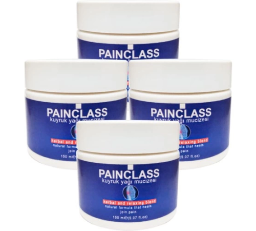 PAIN CLASS Büyük Boy Kuyruk Yağı Kremi 150 ml x 4 adet PAIN CLASS Büyük Boy Kuyruk Yağı Kremi 150 ml x 4 adet