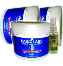 PAIN CLASS Kuyruk Yağı Kremi x 3 adet + Çörek Otu Yağı 30 ml
