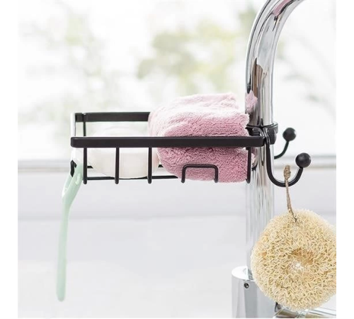 Paslanmaz Çelik Mutfak Banyo Musluğuna Sabitlenebilir Sabunluk Paslanmaz Çelik Mutfak Banyo Musluğuna Sabitlenebilir Sabunluk