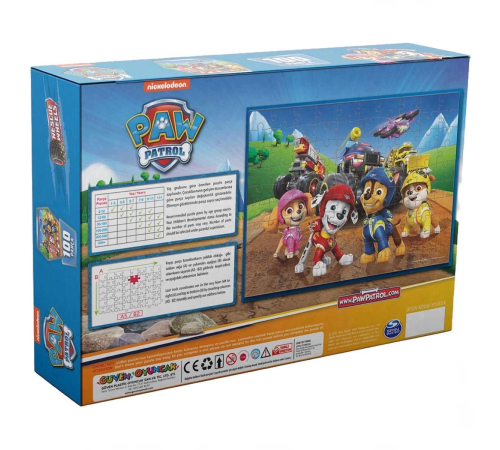 Paw Patrol 100 Parça Puzzle - GVN0019