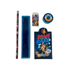 Paw Patrol Metal Kalemlikli 7 Parça Kırtasiye Seti