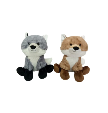 PB31563-23 Peluş Oturan Tilki 23 cm - 1 adet stokta olan gönderilir