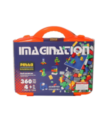 PBB480-1 Çantalı Petto Blok Seti 480 Parça-Gepettoys