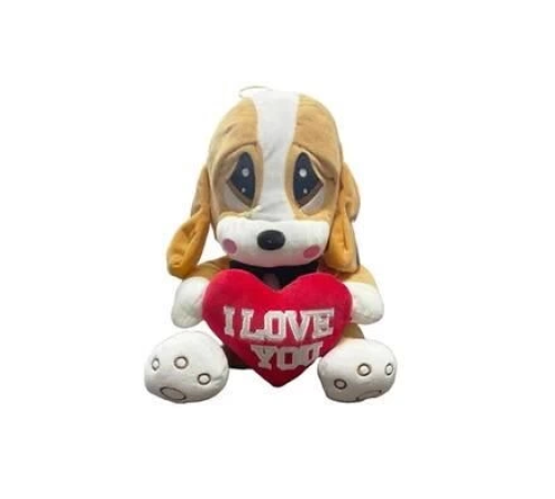 PELUŞ 40CM ÜZGÜN KÖPEK HALLEY PELUŞ 40CM ÜZGÜN KÖPEK HALLEY