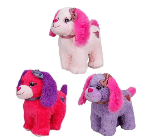 Peluş Köpek Oturan Renkli 25 Cm 1 Adet Fiyatıdır Peluş Köpek Oturan Renkli 25 Cm 1 Adet Fiyatıdır