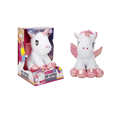 PELUŞ UNICORN IŞIKLI BEYAZ