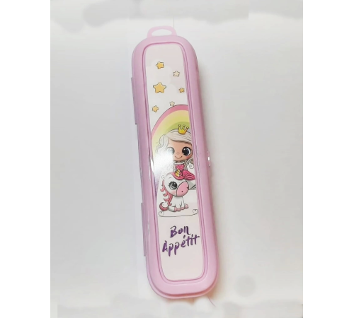 Pembe Multi Renkli Kapaklı Kalemlik Kutusu -Çanta İçi Saklama - Diş Fırçası - Makyaj Fırçası Kutu (336336)