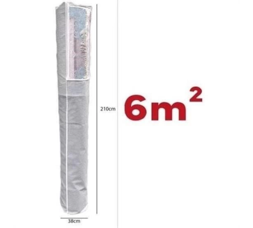 Pencereli Halı Hurcu Toz geçirmez Sağlam Dayanıklı Hurç Organizer 4m²