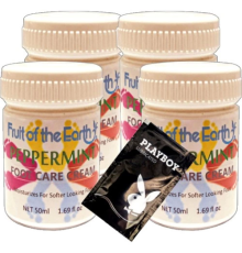 Peppermint 4adet. 50 ml Ölçek Ayakların Bakımı ve Ayak kokusu Bakım Kremi + Yanında Jel