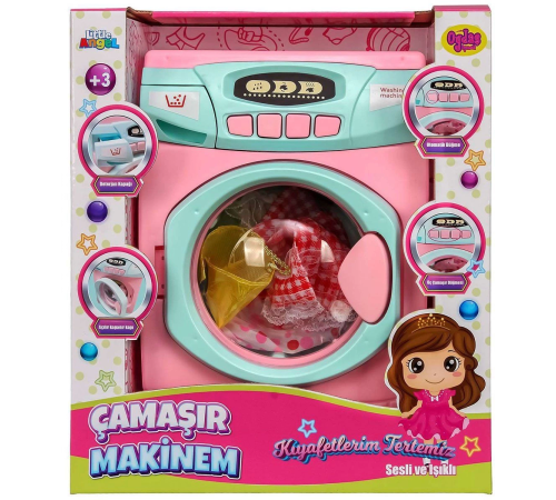 Pilli Büyük Boy Çamaşır Makinesi 02608