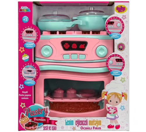 Pilli Fırınlı Ocak Set OYD-02609 Pilli Fırınlı Ocak Set OYD-02609