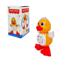 Pilli Işıklı Müzikli Danscı Ördek Oyuncak