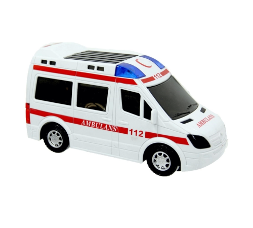 Pilli Sesli ışıklı 112 Ambulans Oyuncak Pilli Sesli ışıklı 112 Ambulans Oyuncak