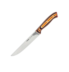 Pirge 32050 Elite Mutfak, Ekmek Bıçağı 15,5 cm - Kahverengi Perçinli Kompozit Sap