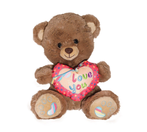 PJH2324 Peluş Kalpli Ayı Love You 30 cm -Vardem PJH2324 Peluş Kalpli Ayı Love You 30 cm -Vardem