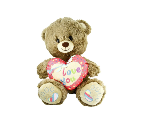 PJH2324 Peluş Kalpli Ayı Love You 30 cm -Vardem PJH2324 Peluş Kalpli Ayı Love You 30 cm -Vardem