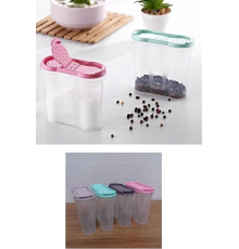 Plastik Kapaklı Majör Baharatlık Baharat Saklama Kutusu Kabı