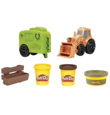 Play-Doh Çalışkan Traktör ve Römork F1012