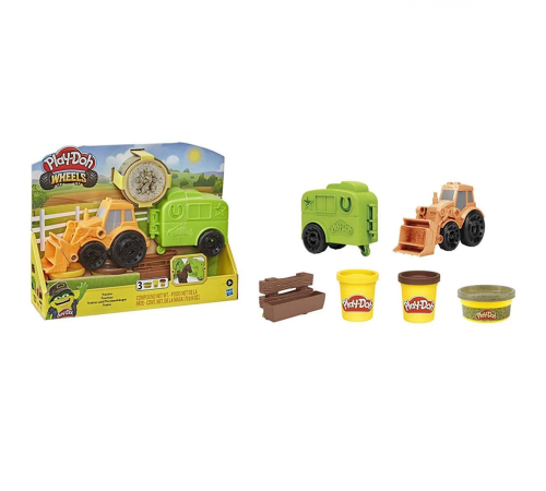 Play-Doh Çalışkan Traktör ve Römork F1012 Play-Doh Çalışkan Traktör ve Römork F1012