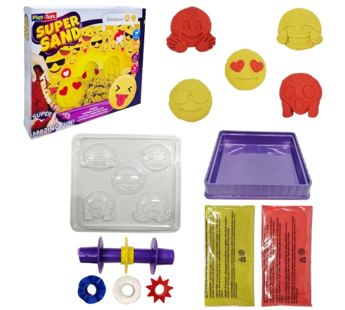 Play-Toys Emoji Oyun Kumu Süper Sand Seti Play-Toys Emoji Oyun Kumu Süper Sand Seti