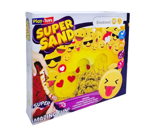 Play-Toys Emoji Oyun Kumu Süper Sand Seti Play-Toys Emoji Oyun Kumu Süper Sand Seti
