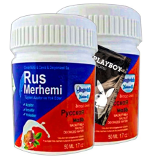 Etkili  Blue Rus Merhemi 2 Tane 50 ml Tüylere Krem + Yanında Jel - 000031KI