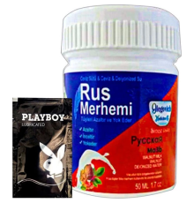 Etkili  Blue Rus Merhemi 50 ml Tüy Dökücü Krem + 1 Armağan Jel - 000031KI