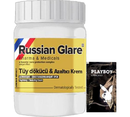Etkili Rusian Glare Nano 50 ml Rus Merhemi Tüy Dökücü Azaltıcı Krem + Yanında Jel - 000031KI Etkili Rusian Glare Nano 50 ml Rus Merhemi Tüy Dökücü Azaltıcı Krem + Yanında Jel - 000031KI