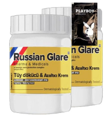 Etkili  Rusian Glare Tüylere Krem Nano 2'li x 50 ml Rus Merhemi + Yanında Jel - 000031KI