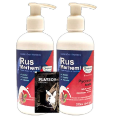 Etkili  Tüy Dökücü Krem2 Adet x 250 ml Ceviz Sütlü & Cevizli Rus Merhemi + Yanında Jel - 000031KI