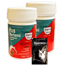 Etkili  Valnut Milk & Walnut Rus Merhemi 2 Adet x 50 ml Kadın Özel Bölge Tüy Dökücü Krem + 1 Armağan Jel