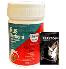 Etkili  Valnut Milk & Walnut Rus Merhemi 50 ml Kadın Özel Bölge Tüy Dökücü Krem + Yanında Jel - 000031KI