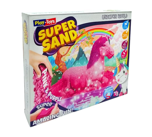 PlayToys Unicorn Dünyası Oyun Kumu Super Sand PlayToys Unicorn Dünyası Oyun Kumu Super Sand