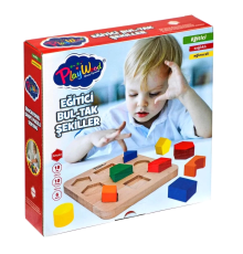 Playwood Ahşap Eğitici Bultak Şekiller