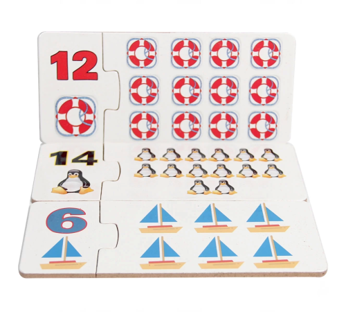 Playwood Ahşap Eğitici Puzzle Sayılar Playwood Ahşap Eğitici Puzzle Sayılar