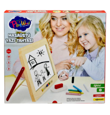 Playwood Ahşap Masaüstü Yazı Tahtası