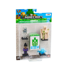 PMI MC2040 Minecraft 3D Figür Toppeez 5li Set