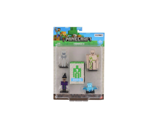 PMI MC2040 Minecraft 3D Figür Toppeez 5li Set PMI MC2040 Minecraft 3D Figür Toppeez 5li Set