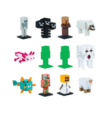 PMI MC2080 Minecraft 3D Figür Toppeez 12li Delüks Set